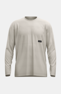 トップス ONC MERINO Longsleeve t-shirt ICE GRAY 4 Men's 125 ZoneKnit™ Merino Blend Energy Wind Long Sleeve T